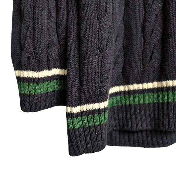 JW Anderson x Uniqlo Cricket Cardigan Sweater Cotton Linen XL Cable Knit - Picture 4 of 9